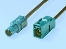 SMB Coaxial Connectors with Mold Locking Structure