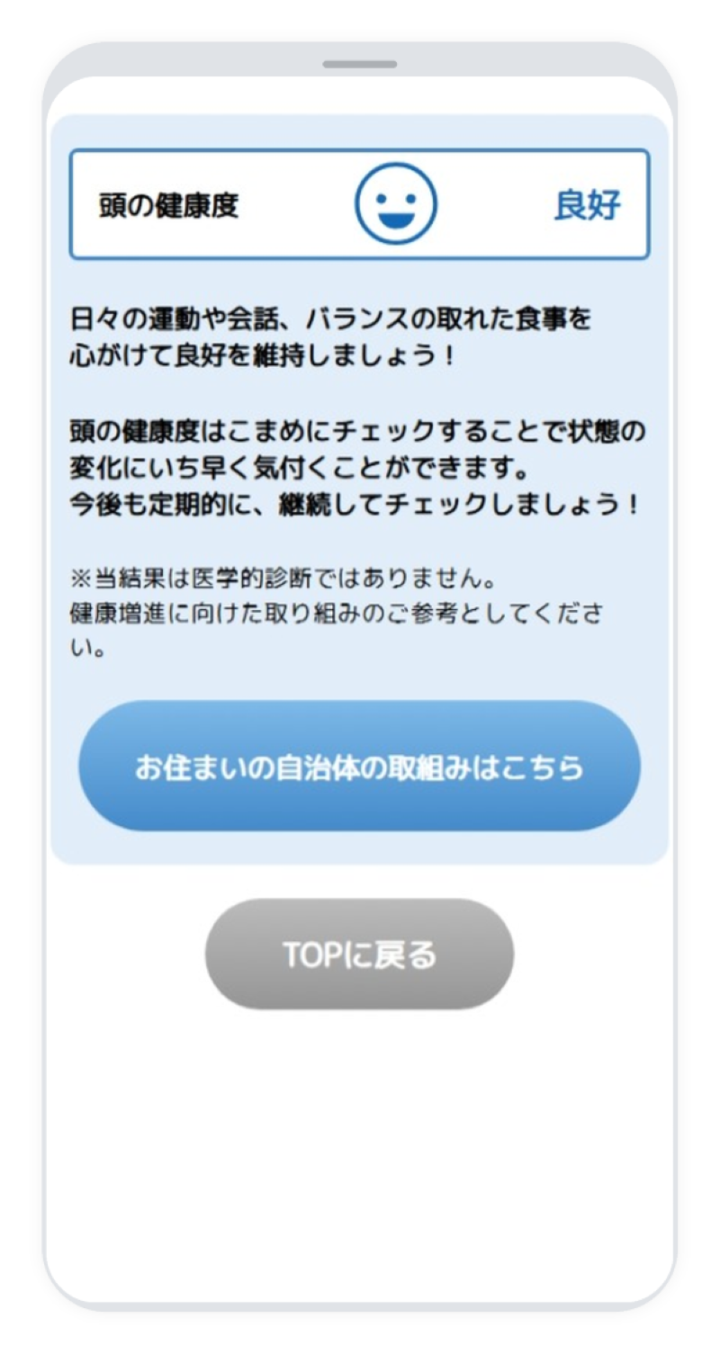 結果画面